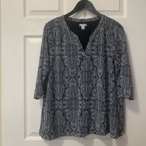 Croft & Barrow - Collection of 3 tops:  2X